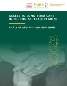 Access to Long-Term Care in the Erie St. Clair Region: Analysis and Recommendations